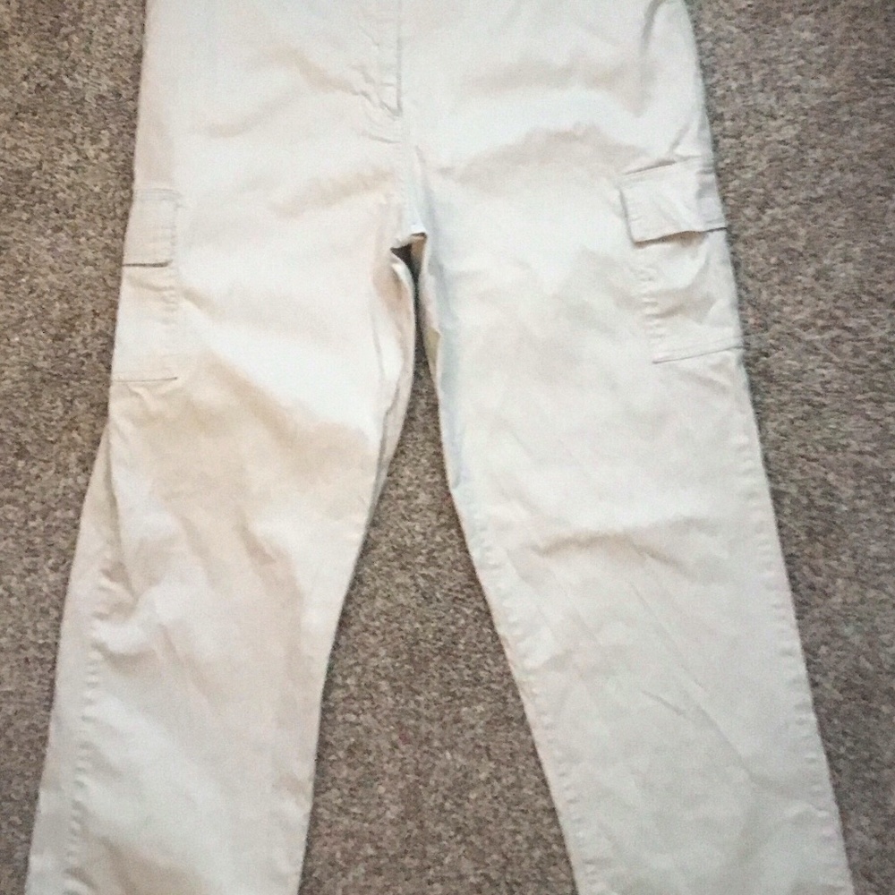 Bill Blass Stretch Casual Kahki Pant sz 12